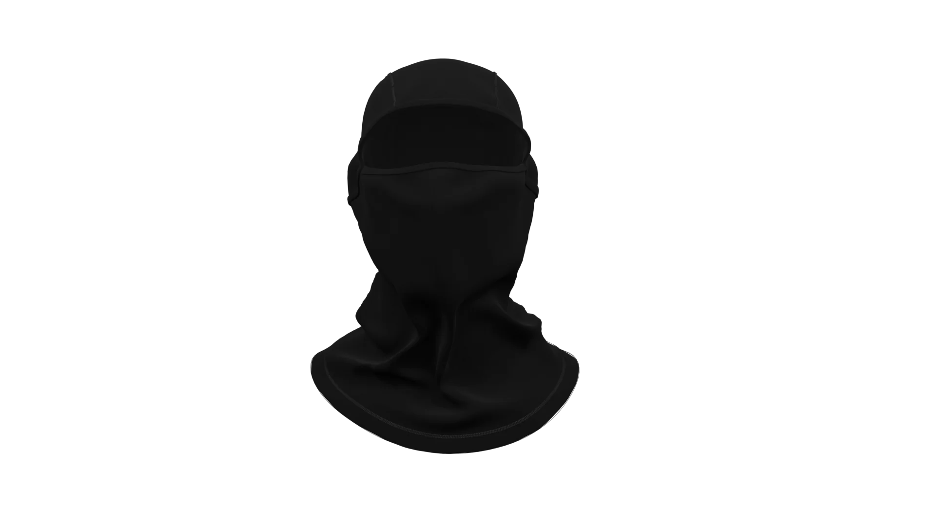 Máscara facial negra Nattivo para protección y estilo.