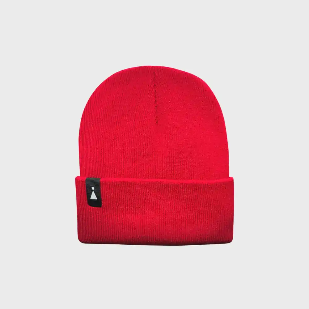 Gorro rojo Nattivo para invierno, estilo casual y cómodo.