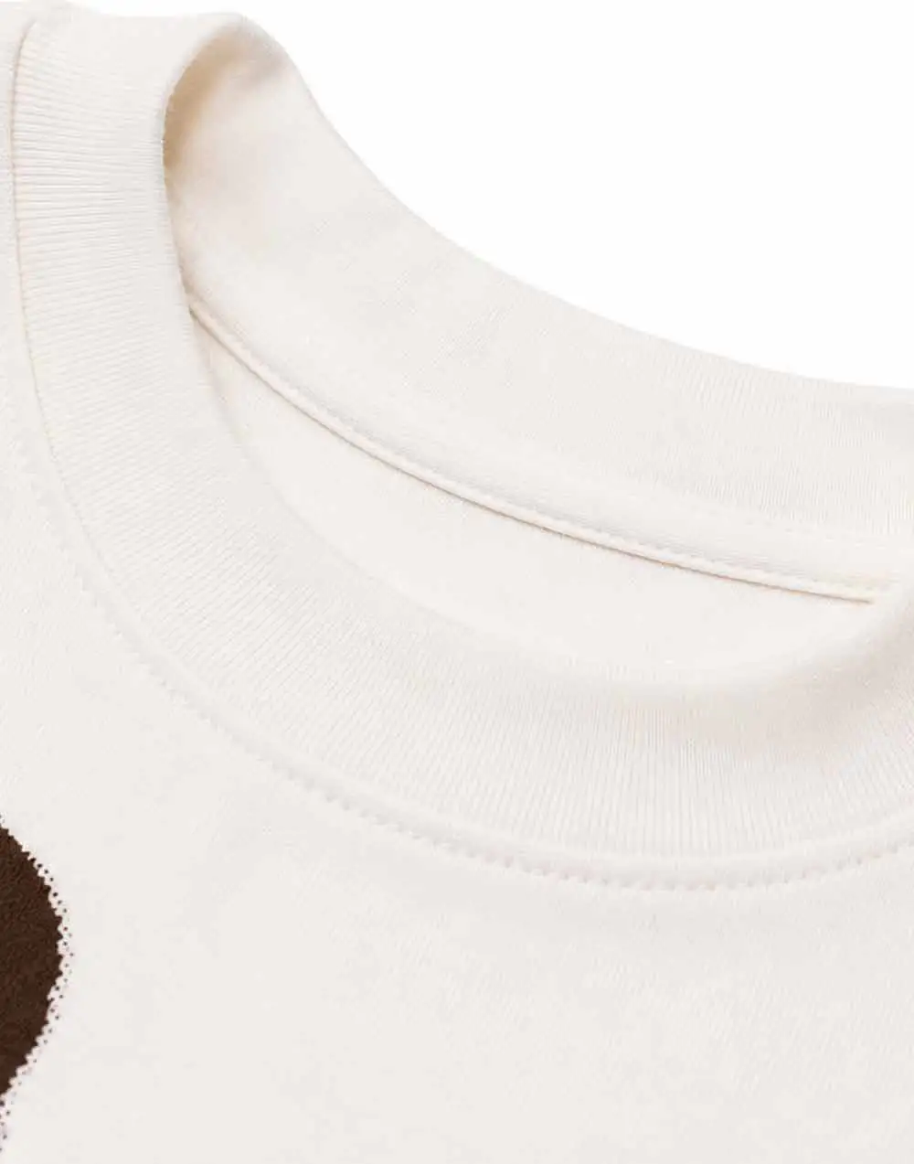 Camiseta blanca de algodón de alta calidad de Nattivo, cómoda y duradera para uso diario.