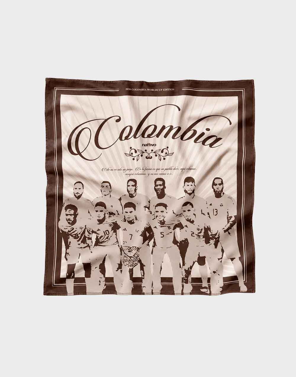 BANDANA - COLOMBIA WORLD CUP 2026