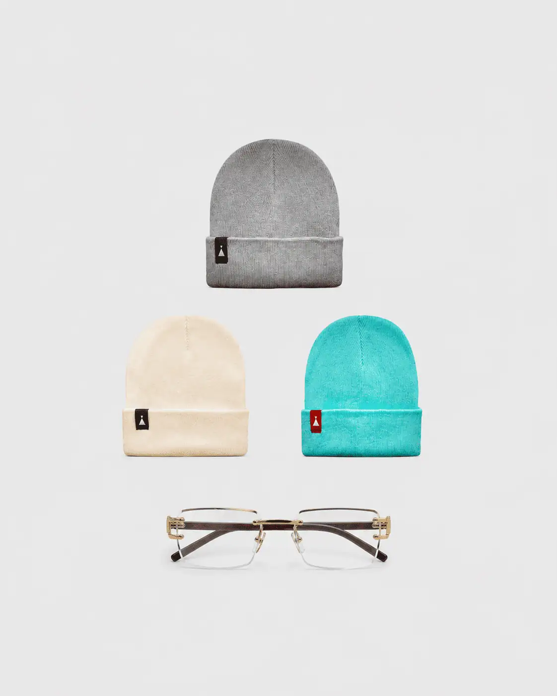 Combo Classic - 3 Beanies + Lentes